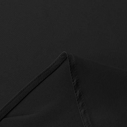 Sancua 60-inch Round Tablecloth - Durable Water-Resistant for Dining Camping