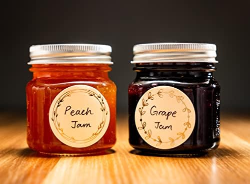 Sturdy Mason Jar Labels