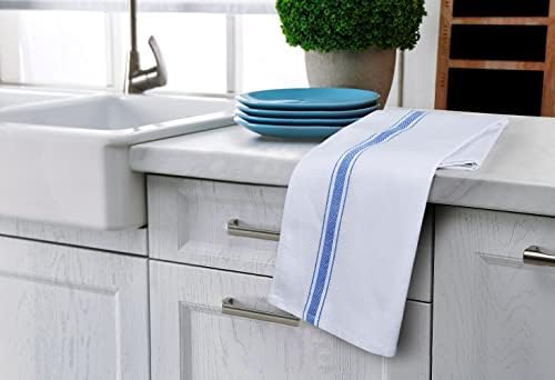 Utopia Towels - Luxury Blue Dish Towels - 12 Pack