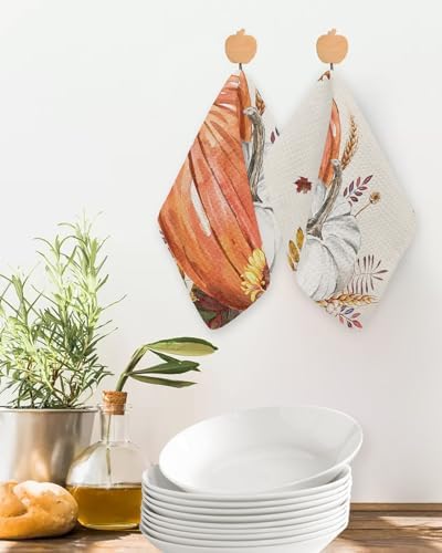 Vibrant Waffle Weave Dish Towels
