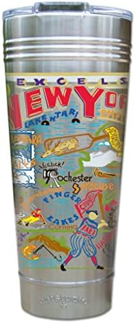 New York City Comfort Dish Towel Tumbler Set
