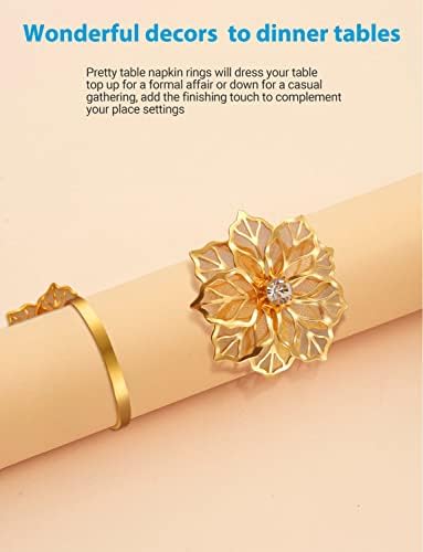 Breathtaking Rhinestone Napkin Rings