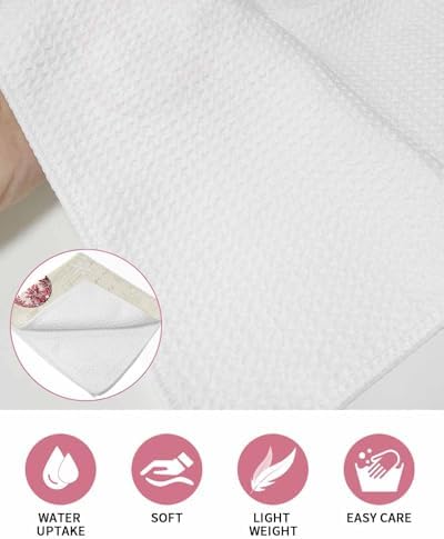 Christmas Dish Towels Set Waffle Weave