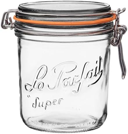 French Glass Preserving Jar