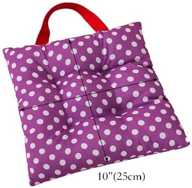 10 Polka Dot Child Seat Pad for Dining Chairs