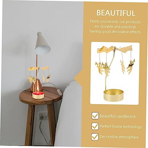 Rotating Tea Light Candle Holder