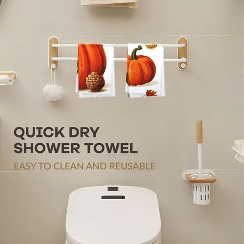 Fall-Decorated Dish Towels for Home Kitchen