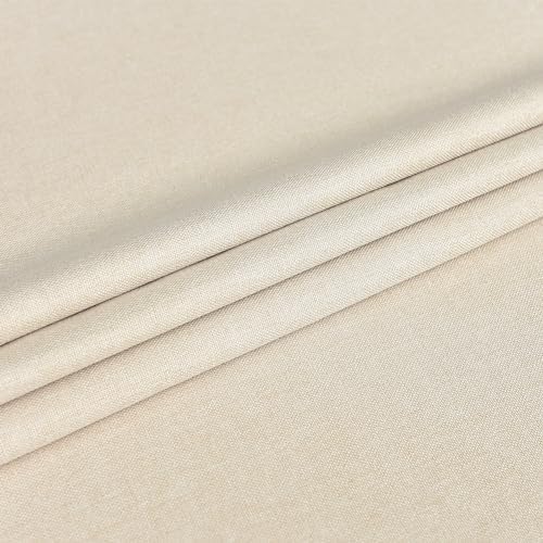 NEWISHER Small Square Faux Linen Tablecloth Rustic Farmhouse 24x24 Inch