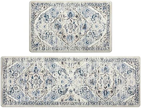 Vivid Standing Kitchen Mat Set