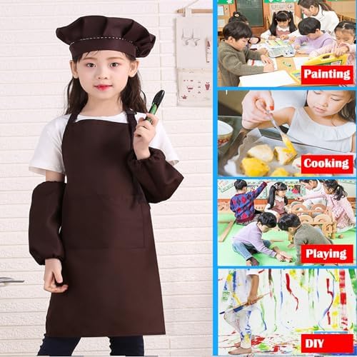 Kids Apron Set for Cooking Baking