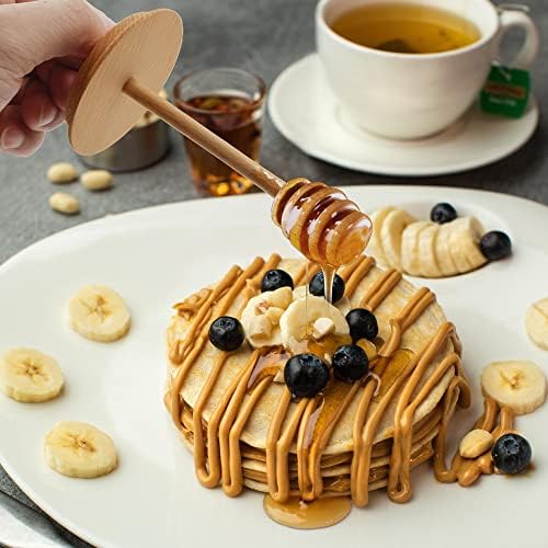 Honey Dipper Wooden Mason Jar 2PCS Set