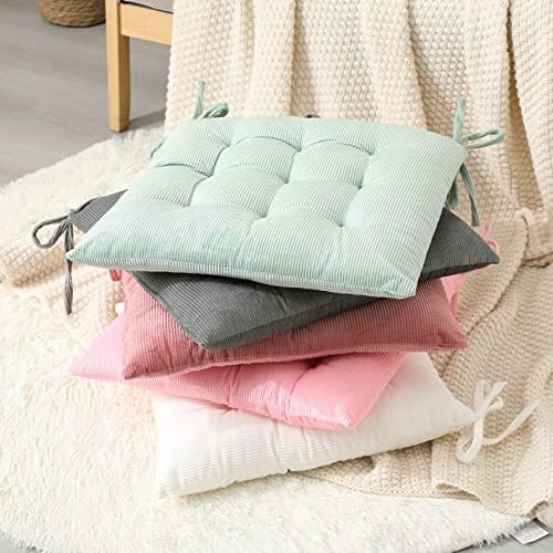 Premium Comfort HLOVME Corduroy Chair Cushion