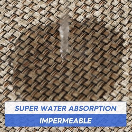 Artoid Mode Washable Non-Slip Kitchen Rugs Set of 2