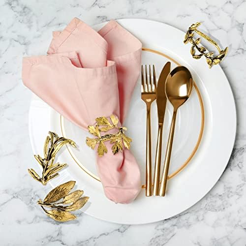 Herb Napkin Rings Set