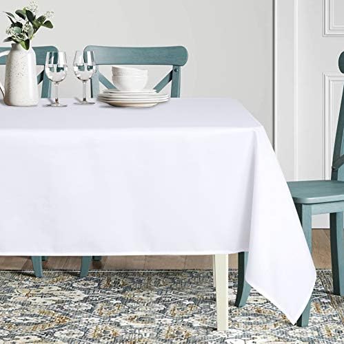 Sturdy 60x84 inch tablecloth for dining and parties