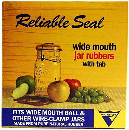 Viceroy 12pk 35 OD 3 ID Wide-Mouth Rubber Plastic Rings