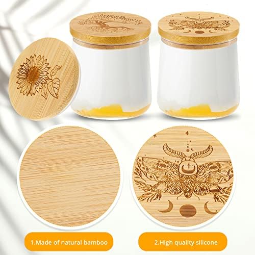 Tessco Reusable Jar Lid Set with Silicone Sealing Rings