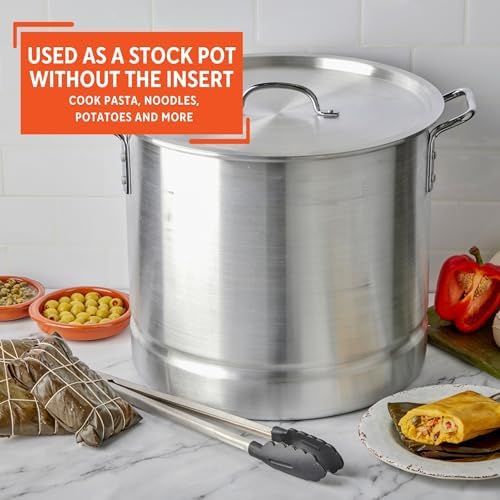 Imusa Aluminum Steamer - 28 Qt