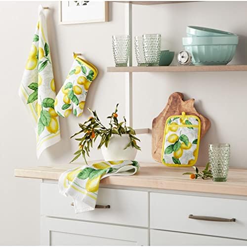 Martha Stewart Lots of Lemons 4-Piece Kitchen Set