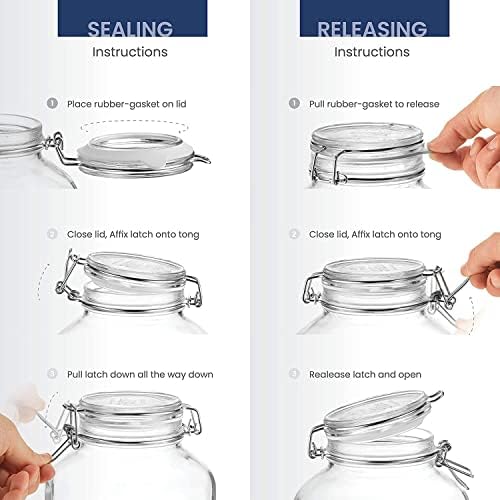 Versatile Italian Glass Jars for Cooking and Gifting