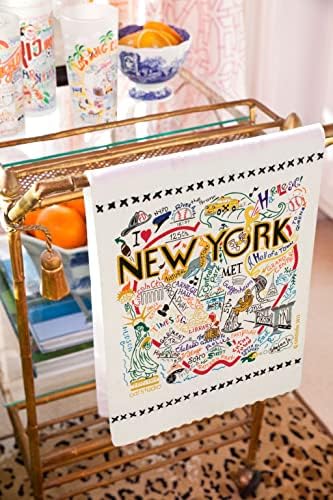 New York City Comfort Dish Towel Tumbler Set