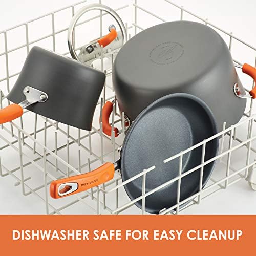 Brights Hard-Anodized Aluminum Nonstick Cookware Set Essential for Cooking