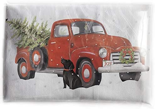 Mary Lake-Thompson Holiday Banded Towel Red
