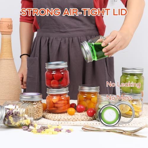 8 oz Mason Jars SetPerfect for Canning More