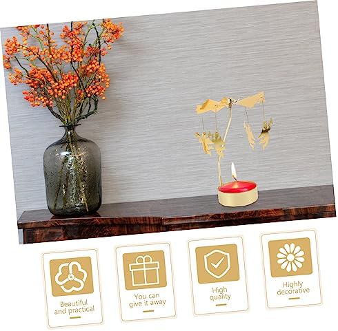Rotating Tea Light Candle Holder