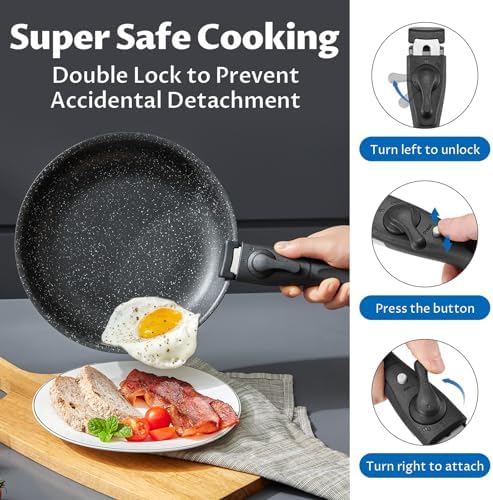 Sturdy Non-Stick Cookware Set for All Hobs