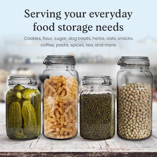 Secure Large Mason Jars with Lid