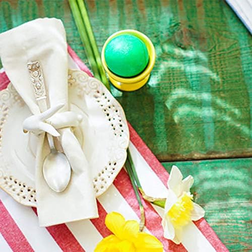 Easter Rabbit Napkin Rings Set of 4