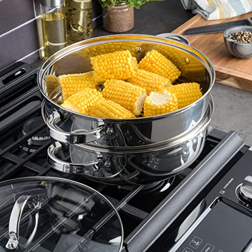 Oster Sangerfield 6 Qt Dutch Oven with Steamer Basket