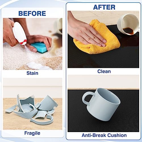 Premium Stain-Resistant Anti-Fatigue Kitchen Rugs Set