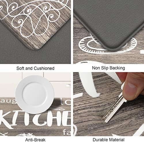 HEBE Anti-Fatigue Kitchen Rugs Set