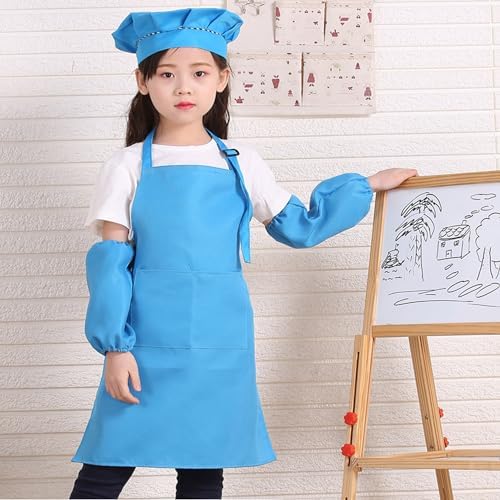 Kids Apron Set for Cooking Baking