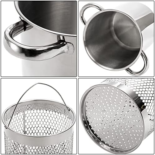 4 Quart Stainless Steel Asparagus Steamer Durable Versatile