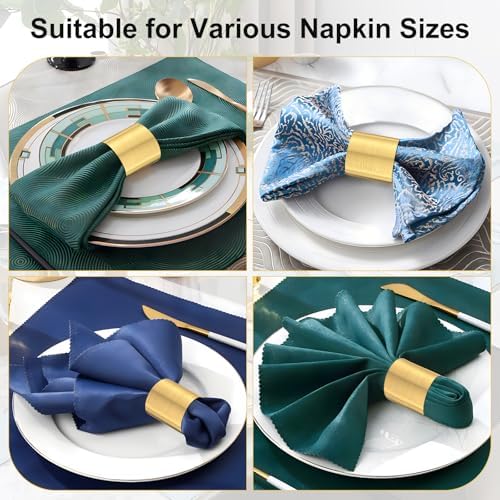 ChilStikUni Reusable Polymer Napkin Bands Set of 50