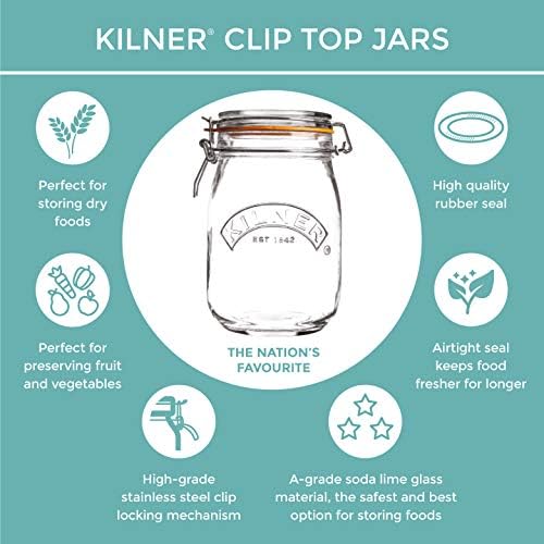 Kilner 1L Glass Jar