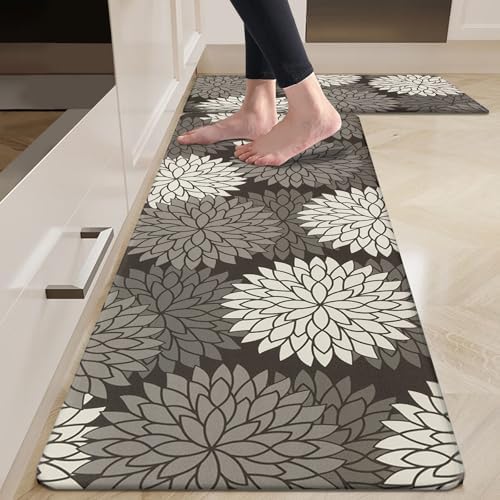 HEBE Anti Fatigue Kitchen Mat Set