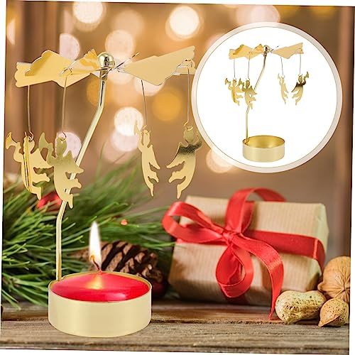 Rotating Tea Light Candle Holder