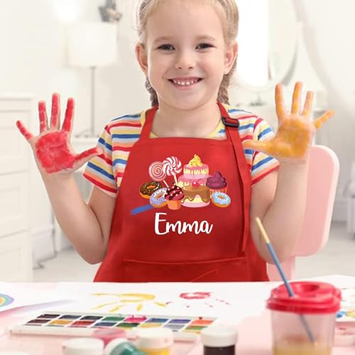 7th Hill Personalized Kids Apron DelightfulGPS