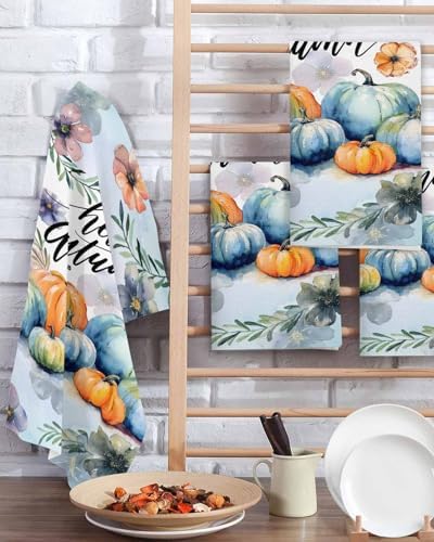 Pumpkin profusion Party Hand Towels