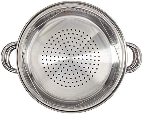 EXCELSTEEL 8 Quart 4 Piece Stainless Steel Cookware Set
