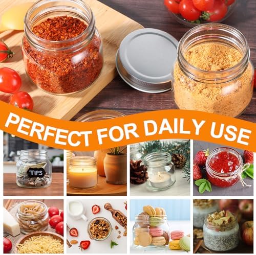 Perfect 6-Pack Mason Jars for Home Use