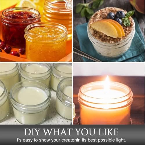 40-Piece Glass Jars Set for Checked Use