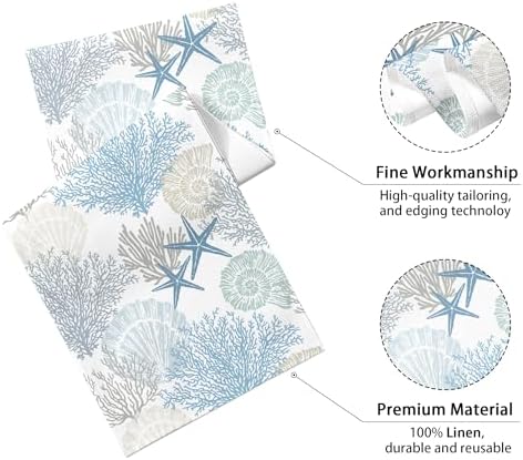 Elegant Linen Table Runner for Summer