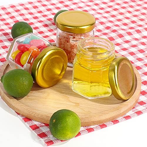 Canning Jars for DIY Use - Mini Glass Jars with Pen Labels