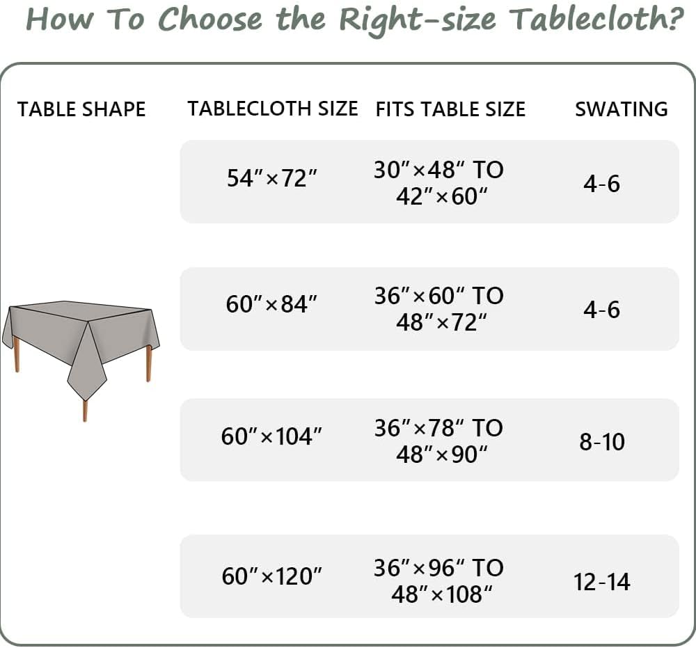 Simple Opulence Linen Tablecloth