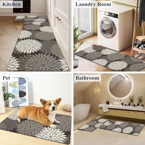 HEBE Anti Fatigue Kitchen Mat Set